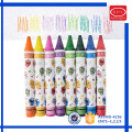 Chunk shape assorted colors wax material 4.3 inches children crayon